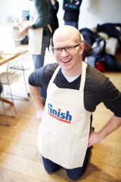 Food Urchin in a mini apron