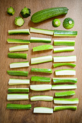 courgette chips on thingswemake