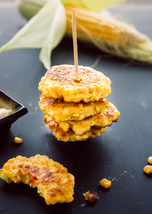 Sweetcorn Fritters on things{we}make