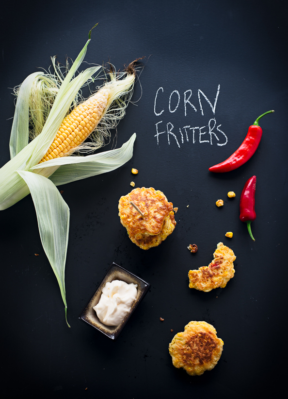 Sweetcorn Fritters on Thingswemake