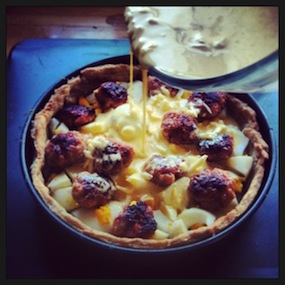 Sausage and Egg Pie