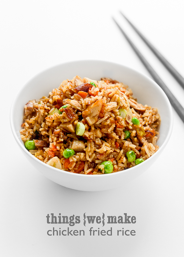 Chicken Fried Rice on thingswemake