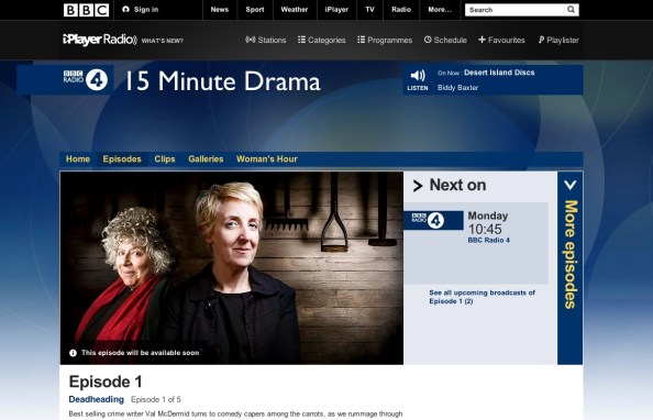Deadheading Radio 4 Page