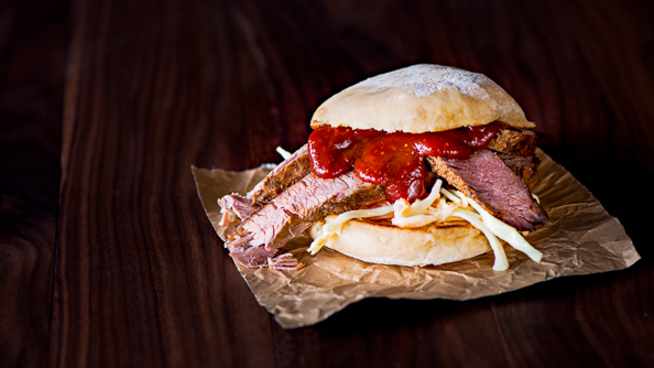 Brisket in a bun on things{we}make