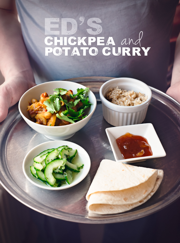 Ed's Potato and Chickpea Curry on thingswemake