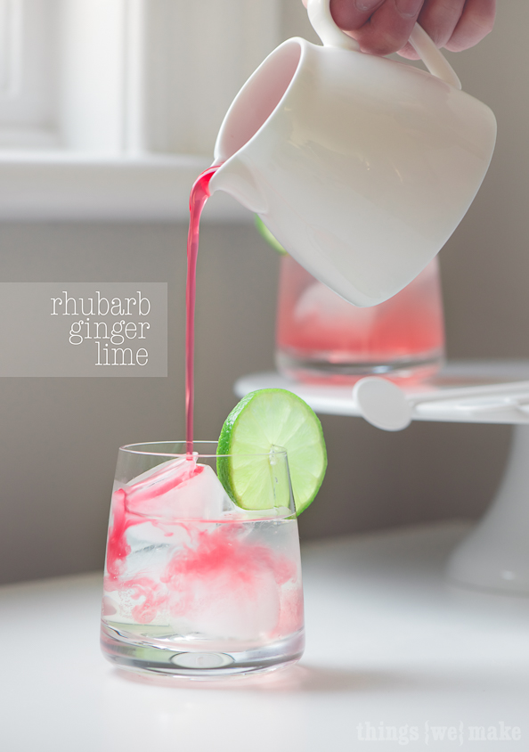 Rhubarb Ginger Lime on thingswemake